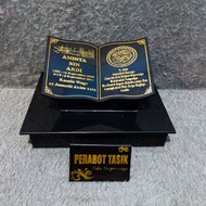 40x30 Book Tombstone 30x20 Holder Book Nameplate Plus Wooden Packing