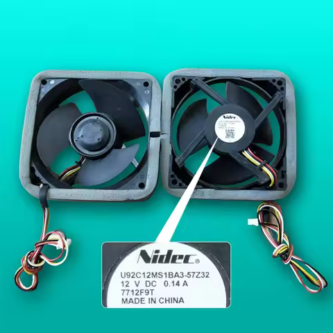 Refrigerator Replacement Fan 12V 0.14A For Haier Commander Refrigerator Refrigeration Cooling Fan U9
