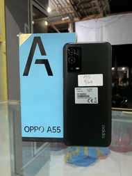 oppo A55 4/64gb second garansi resmi