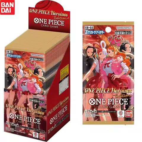 New Bandai One Piece Card Game EB03 Extra Booster Heroines Edition TCG Collection Card Japanese in S