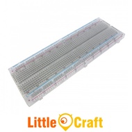 Transparent MB-102 830 Tie-Point Breadboard
