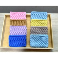 Candy colors handmade card holder sleeve | ezlink bus MRT credit card