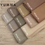 SYAR'I VOAL MIRACLE PLAIN SQUARE HIJAB BY UMAMA PART 1, 130 x 130 CM, SYARI HIJAB