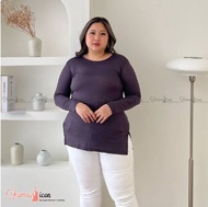 Baju Inner Plus Size Inner XXXXXL Baju Inner Cotton Lengan Panjang