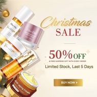 Ellen Ella Whitening & Anti Aging Skincare Set Niacinamide serum Cream Tone Up cream SPF 50+