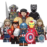 New Product TV6201 Iron Man Six Jewels Ultron Panther Thor Third Party Assembled Building Block Mini