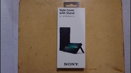 全新原裝 Sony Xperia 5 V Style Cover with Stand（黑色）