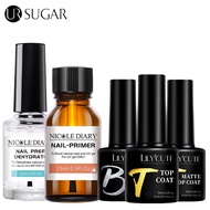 Ur Đường Lilycute Sơn móng Gel UV Cơ Sở Gel Matte Áo khoác Nail Primer Nail nghệ thuật sơn móng tay 