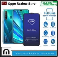 PROMO Tempered Glass Full Cover Anti Blue Light Hp Oppo Realme 5 Realmi 5i Realme 5s Realme 5 Pro An