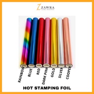 Hot Stamping Foil /2cm, 4cm, 6cm, 8cm Gold Silver Hot Stamping Foil/ stampingfoil / foil Paper / hot