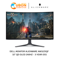 DELL MONITOR (จอมอนิเตอร์) ALIENWARE AW3225QF 32" QD OLED 240Hz - 3 YEAR OSS As the Picture One
