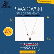 PROMO KALUNG SWAROVSKI MICKEY AND MINI PENDANT ORIGINAL 100%
