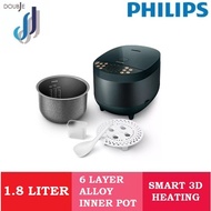 Philips 3000 Series 1.8L Digital Rice Cooker HD4518/62