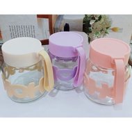 HOHO NEW GLASS DRINKING BOTTLE AESTHETIC GLASS TUMBLER
