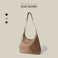 [READY STOCK] 0055 Trendy Hobo Tote Wanita Beg Bahu Big Capacity Tahan Lasak Simple Serbaguna Casual