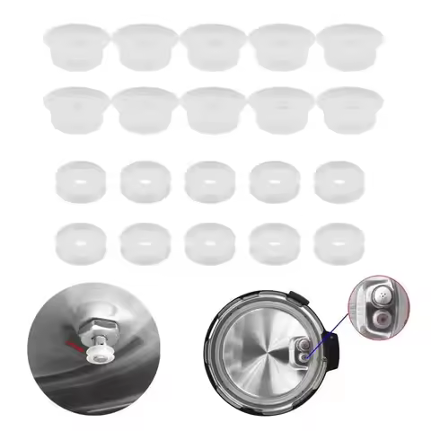 10pcs Pressure Cooker Replacement Float Valve Gaskets Universal Float Valve Sealer Silicone Float Se