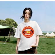 Kiss Money 01 Xfire Vietnam Short T-Shirt. 100% Cotton, Oversized form. Black, White