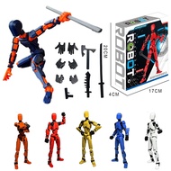 Titan 13 Action Figure Dengan Kotak T13 Figure 3d Printed Multi-jointed Movable Lucky 13 Action Figu