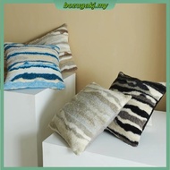 Cushion Cover Sofa Pillow Cover Pillow Case 45x45 30x50cm 50x50 Plush Cushion Covers Black  Square P