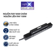 100W Direct Mount Power Supply for Magnetic Rail Lights Converted from 220VAC Grid Power Supply via 