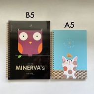 Oxford spiral book B5 80gsm DR01B5 made in korea motif 1