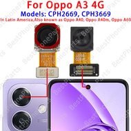 สำหรับ Oppo A3 4G A40m CPH2669 Tutup Lensa Kamera CPH3669และโมดูลกล้องหันหน้าไปทางด้านหน้าและด้านหลั