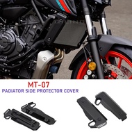 For YAMAHA  MT-07 MT07 FZ-07 FZ07 MT FZ 07 2018 2019 2020 2021 Cover Guard Protector Side Radiator G