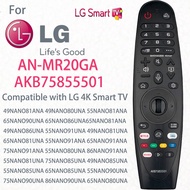 YOSUN MR20GA LG AKB75855501 Infrared Replacement Remote Commander (NO Voice, Pointer Option and Magic Function) fit for LG Smart TV 49NANO81ANA 49NANO80UNA 55NANO81ANA 65NANO90UNA