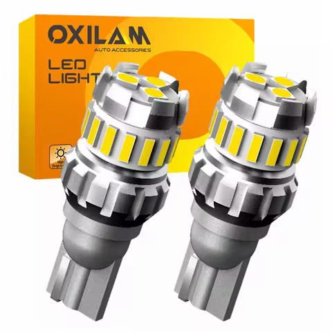 OXILAM 2Pcs W16W T15 LED Revers Lights Super Bright 921 912 T16 T15 LED Canbus Bulb 12V Error Free B