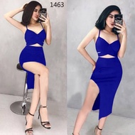 Vaganza skirt suit 1463/ women's suit bangkok skirt suit/ bangkok clothes/set premium party suit