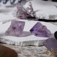 紫鈦晶骨幹水晶原礦 D37702
