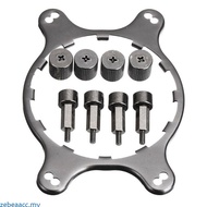 zebeaacc Metal CPU Fan Bracket Heatsink Parts Radiator Mount Back Plate Computer for AM4