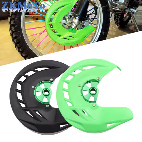 Motorcycle Front Brake Disc Protection Cover For Kawasaki KLX250 KLX450R KX125 KX250 KX250F KX450F K