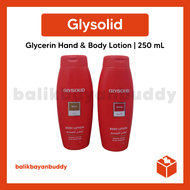 Glysolid Body Lotion Glycerin Lotion Moisturizing Dry Skin Relief 250mL 500ml