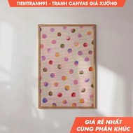 Wall Painting, Dots Painting, Colorful, Abstract, Acrylic, Printable Art, Geometric Art Print, comes