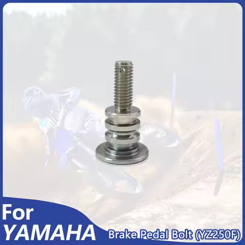 OTOM Motorcycle Rear Brake Pedal Bolt Screw Stainless Steel Mount Nuts M8x1.25 For YAMAHA YZ250F YZ4