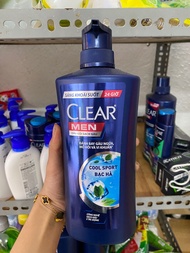 Dầu gội Clear men cool sport 650g bạc hà và clear sạch sâu