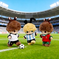 Dimoo Clothes, Soccer Shirt Doll No.10/No.7 World Cup 2026 Messi, Dimoo衣服 (Doll Not Included)