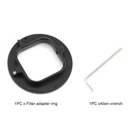52mm Practical Filter Adapter Ring Professional Durable Converter Mount Diving Tool Accessories Aluminum Alloy Multifunction UV Lens For Gopro Hero 9