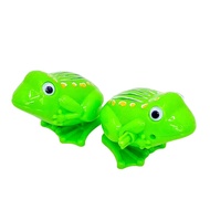 Jumbo Frog Rotating Jumping Frog Clockwork Windup Toy