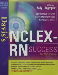 DAVIS'S NCLEX-RN SUCCESS (WITH CD-ROM) (PAPERBACK) Author: Lagerquist	Ed/Yr: 2/2006 ISBN:97808036124