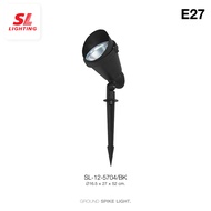 SL LIGHTING | Exterior Spotlight โคมไฟปักดิน PAR38 ขั้ว E27 รุ่น SL-12-5704/BK