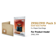 ถุงเก็บฝุ่น เครื่องดูดฝุ่น Electrolux รุ่น Z931