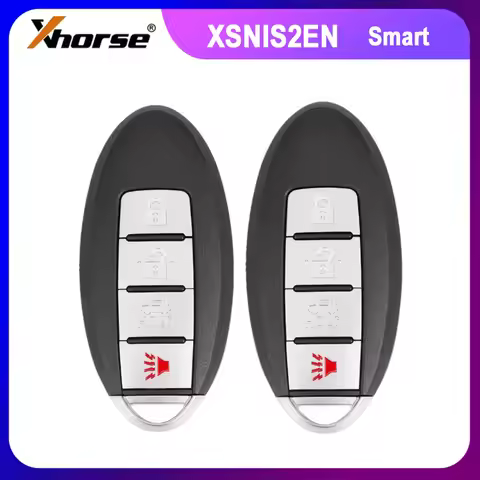 1/2/5PCS Xhorse XSNIS2EN N.I.S Style 4Button VVDI2 MINI Tool Max Pro Universal Smart Key Proximity F