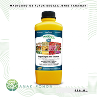 Pupuk Organik MAGICgro G6 - Untuk Segala Jenis Tanaman - 1 LITER