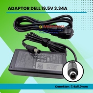 Charger Casan Dell 19.5V 3.34A 7.4x5.0mm D620 D630 D800 E7240 E7270 E7450 E6230 E6420 e7240 Needle