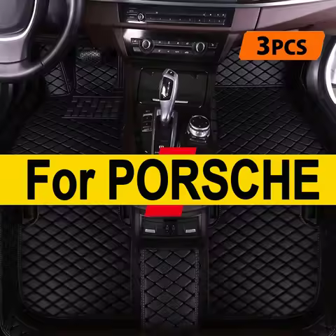 Car Floor Mats For PORSCHE Cayman 987C 981C Cayenne Mancan Boxster 987 981 911 911s 997 (2door) Pana