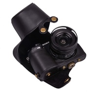 XEVN for sony a6400 case,for sony a6300 case,Premium PU Full Body Leather Camera Case Bag for sony a