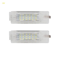 SUN 2Pcs 18SMD White LED Luggage Trunk Interior Light for Golf MK5 MK6 MK7 Sharan JETTA