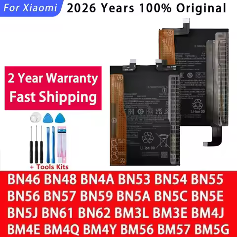 Original For Xiaomi Redmi Note Mi M2 POCO F3 X3 3 M3 K40 9T 9S 10 10S 10X X4 M4 X5 7 8 8T 9 11 11i 1